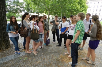 Екскурсія по Університету Економіки (VŠE) - липень 2012