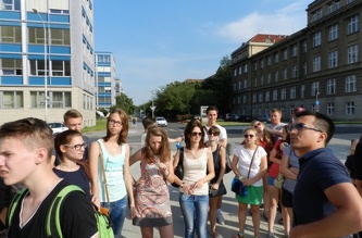 Екскурсія в ČVUT - липень 2013