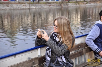 Vltava River Boat Tour  - February 2015