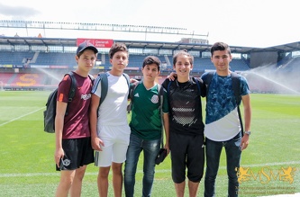 Tour to the football club „Sparta“, July 2018