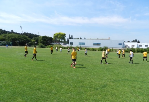 Футбольная тренировка - июль 2013