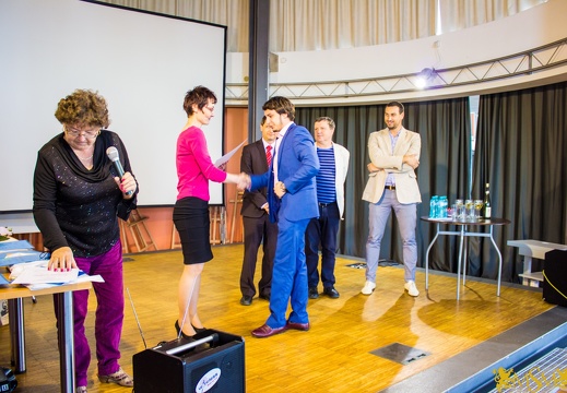 Вручение сертификатов ČZU - июнь 2015